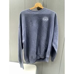 Jansport Seton Hall University Dad Sweater Fleexe Blue Size XL